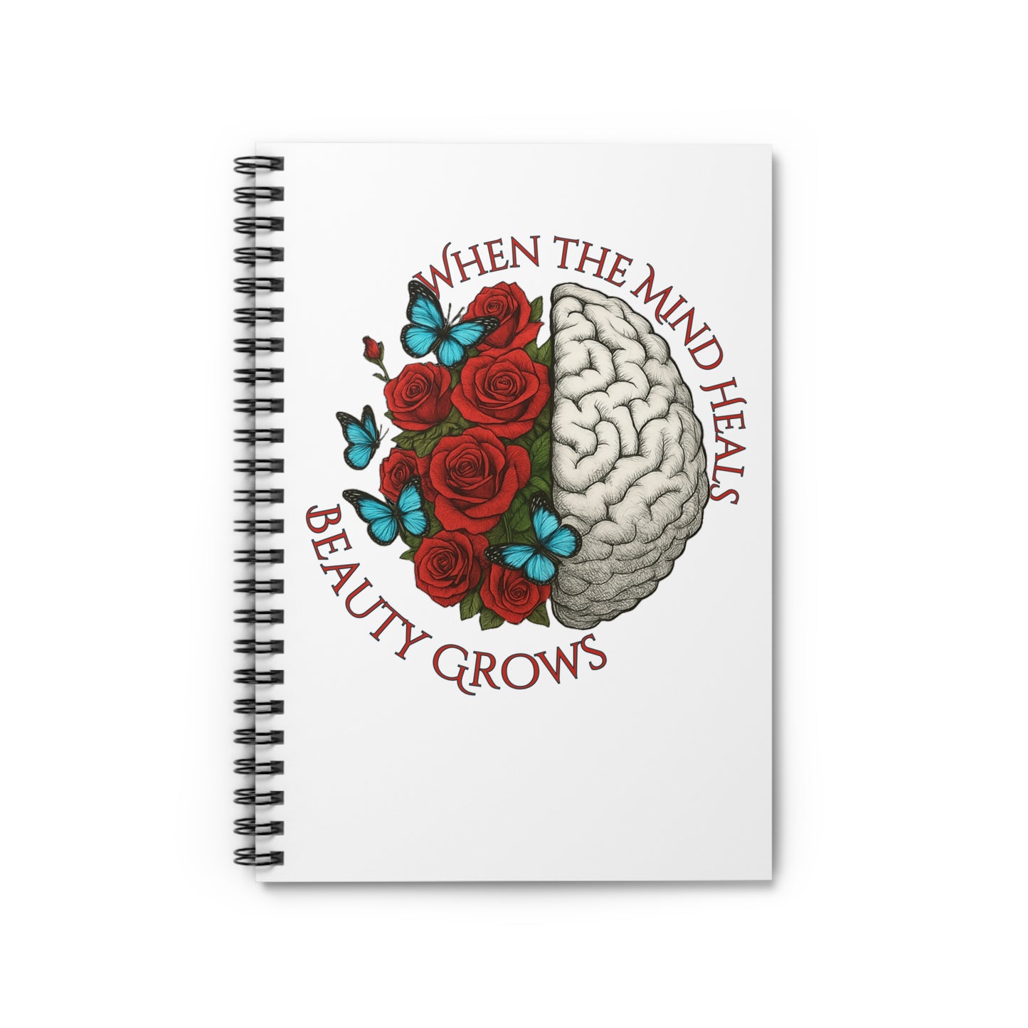 Mind Healing Spiral Notebook