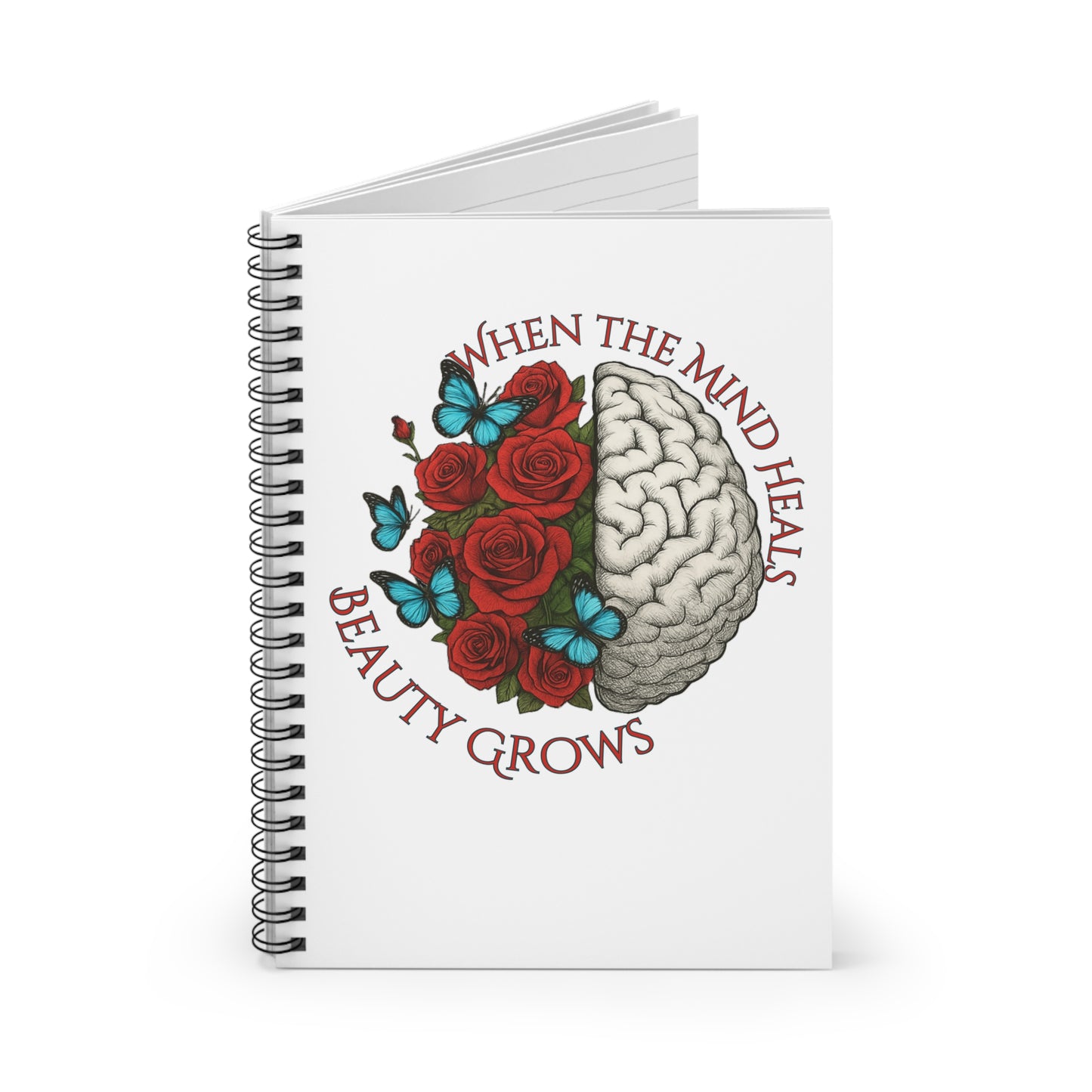 Mind Healing Spiral Notebook
