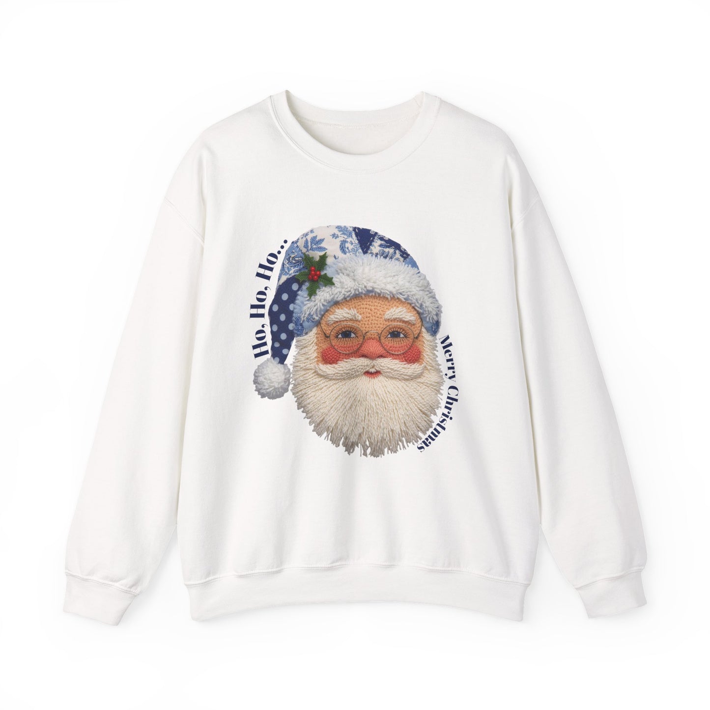 Vintage Santa Face— 'Ho Ho Ho'