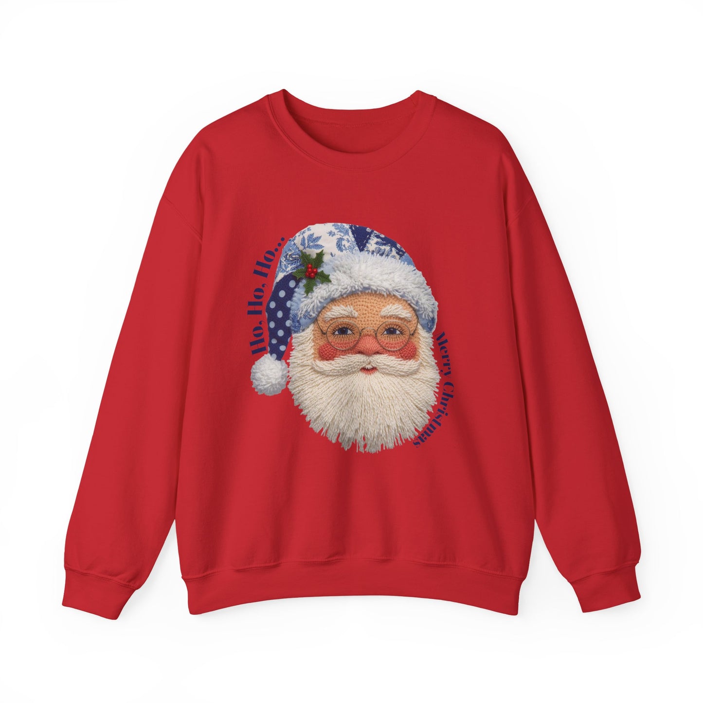 Vintage Santa Face— 'Ho Ho Ho'