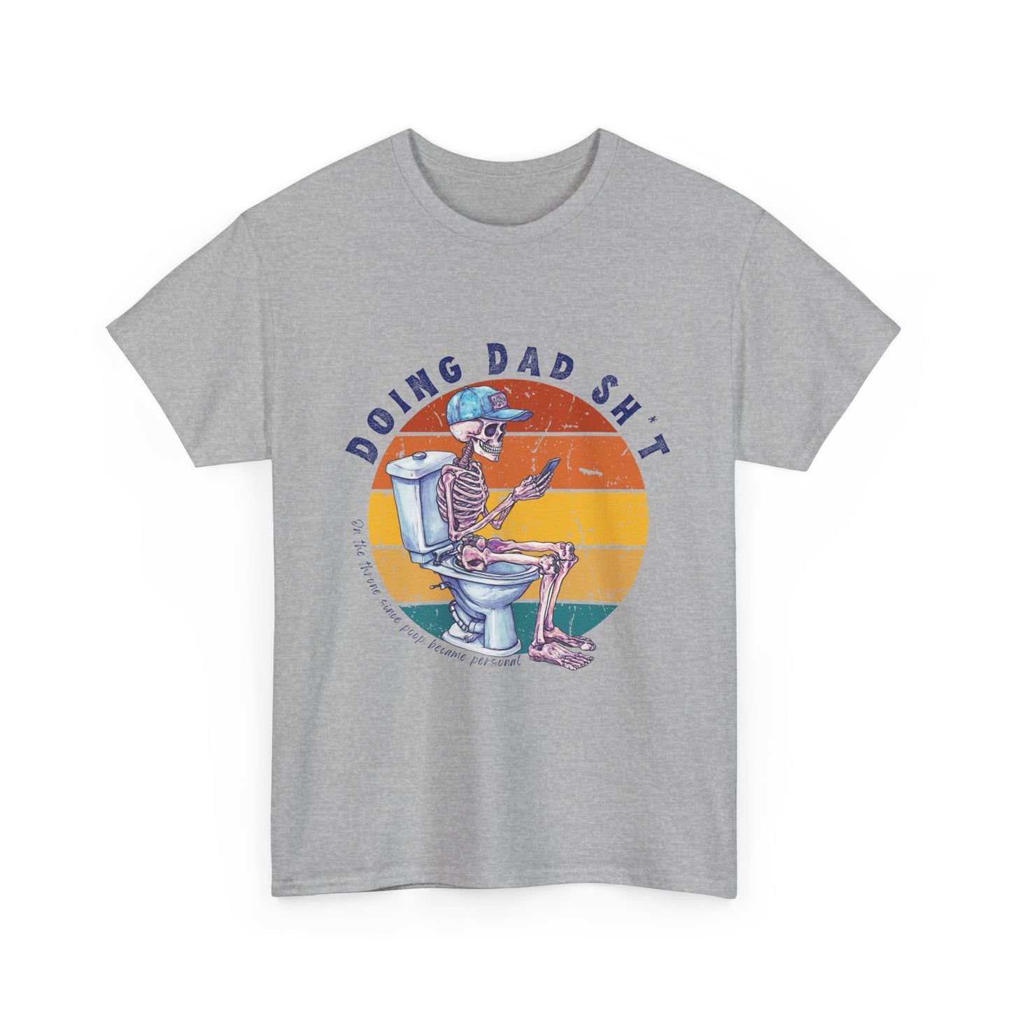 Funny Dad Life Tee - Doing Dad Sh*t Unisex Heavy Cotton T-Shirt