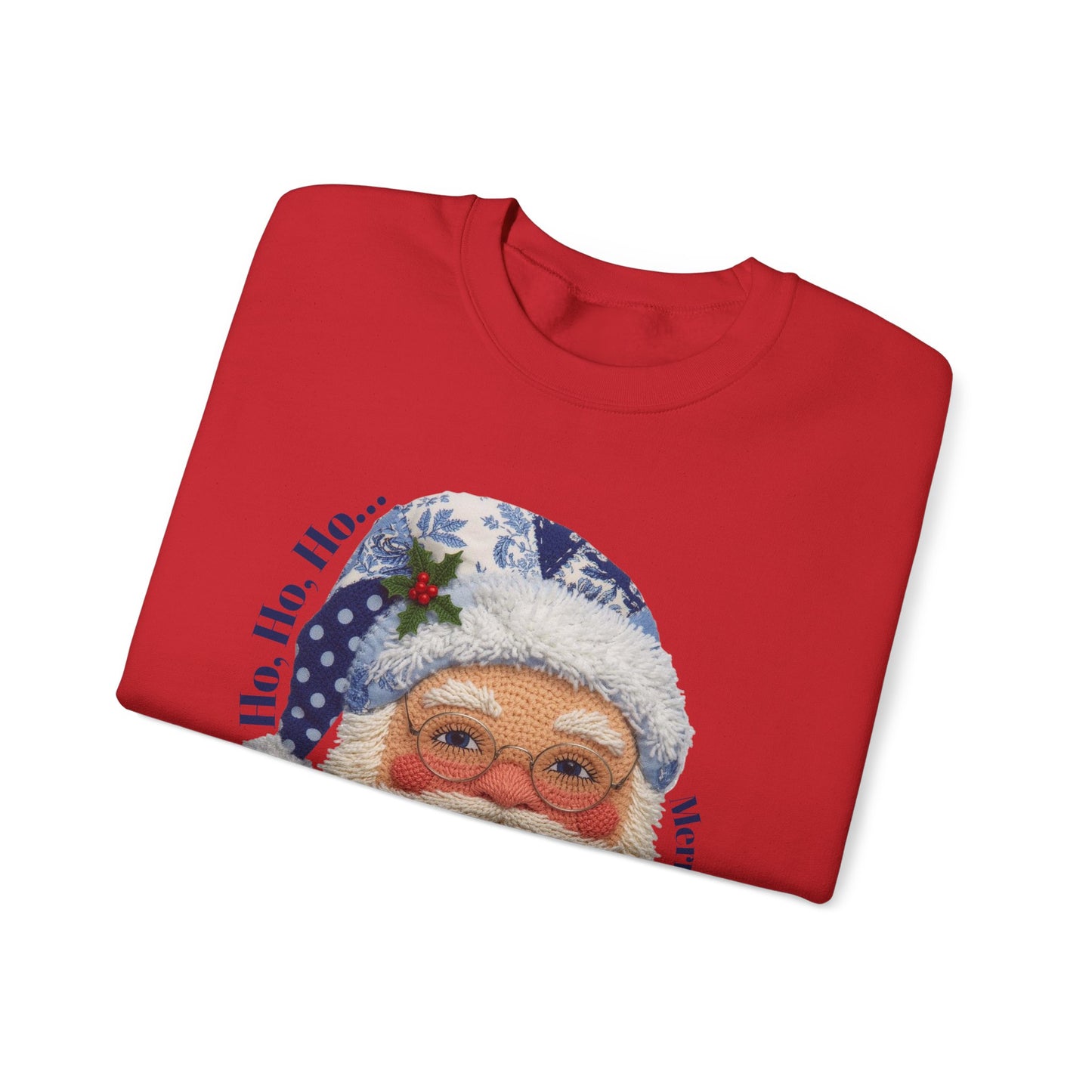 Vintage Santa Face— 'Ho Ho Ho'