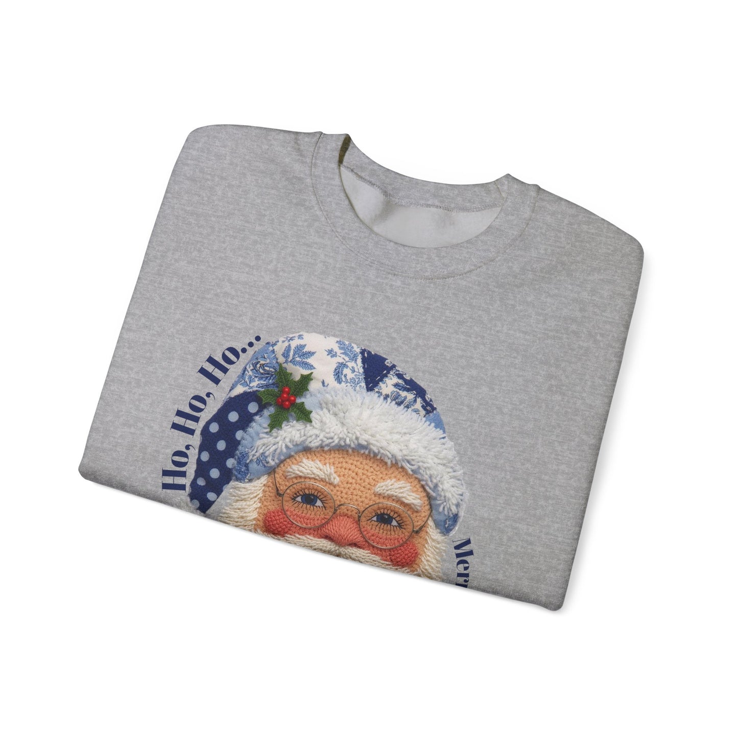 Vintage Santa Face— 'Ho Ho Ho'