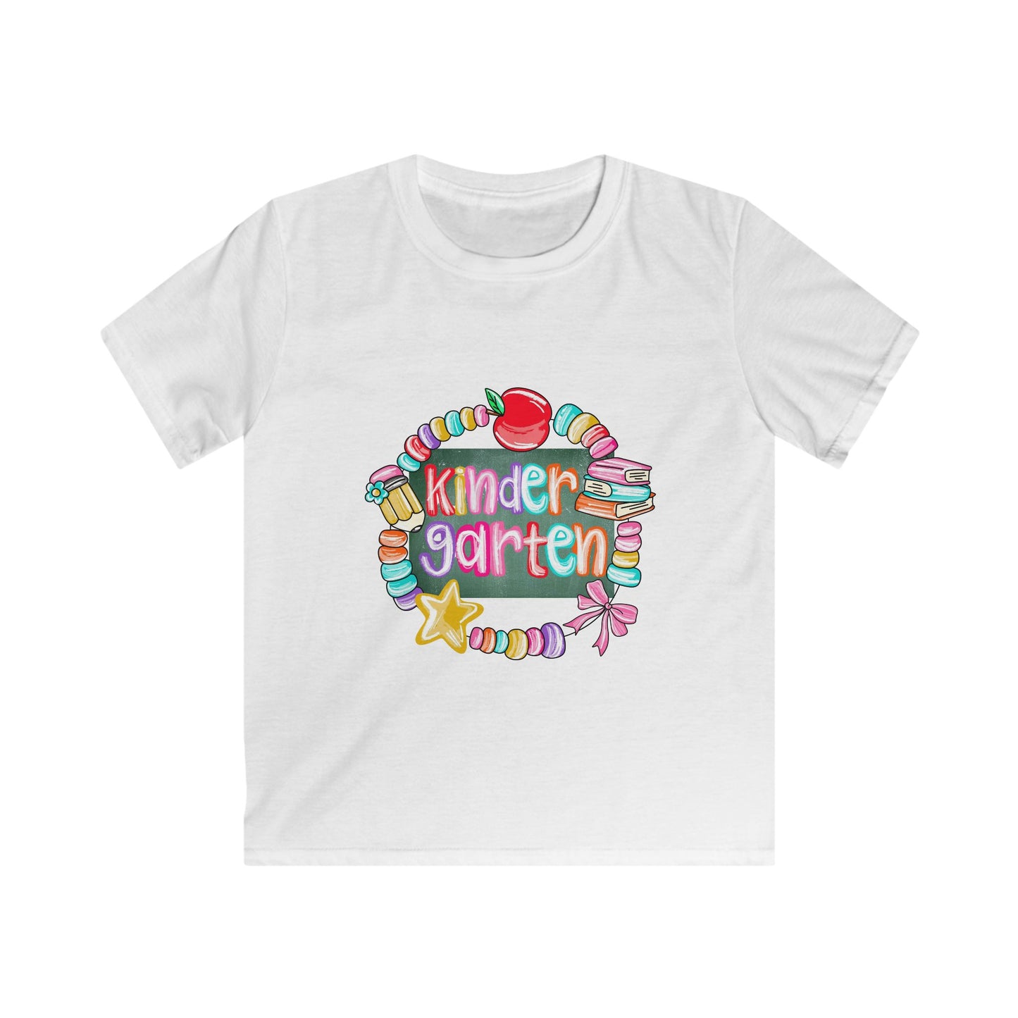 Kindergarten Kids Tee, Back to School Shirt, Cute Classroom Top