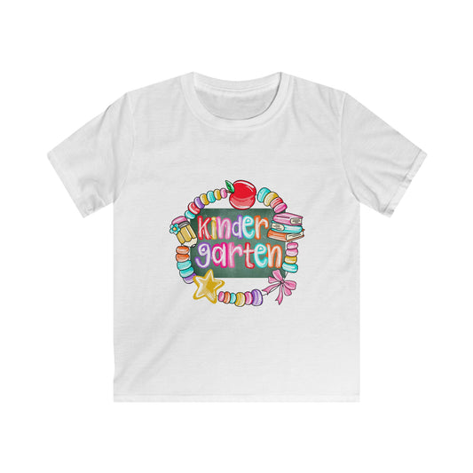 Kindergarten Kids Tee, Back to School Shirt, Cute Classroom Top