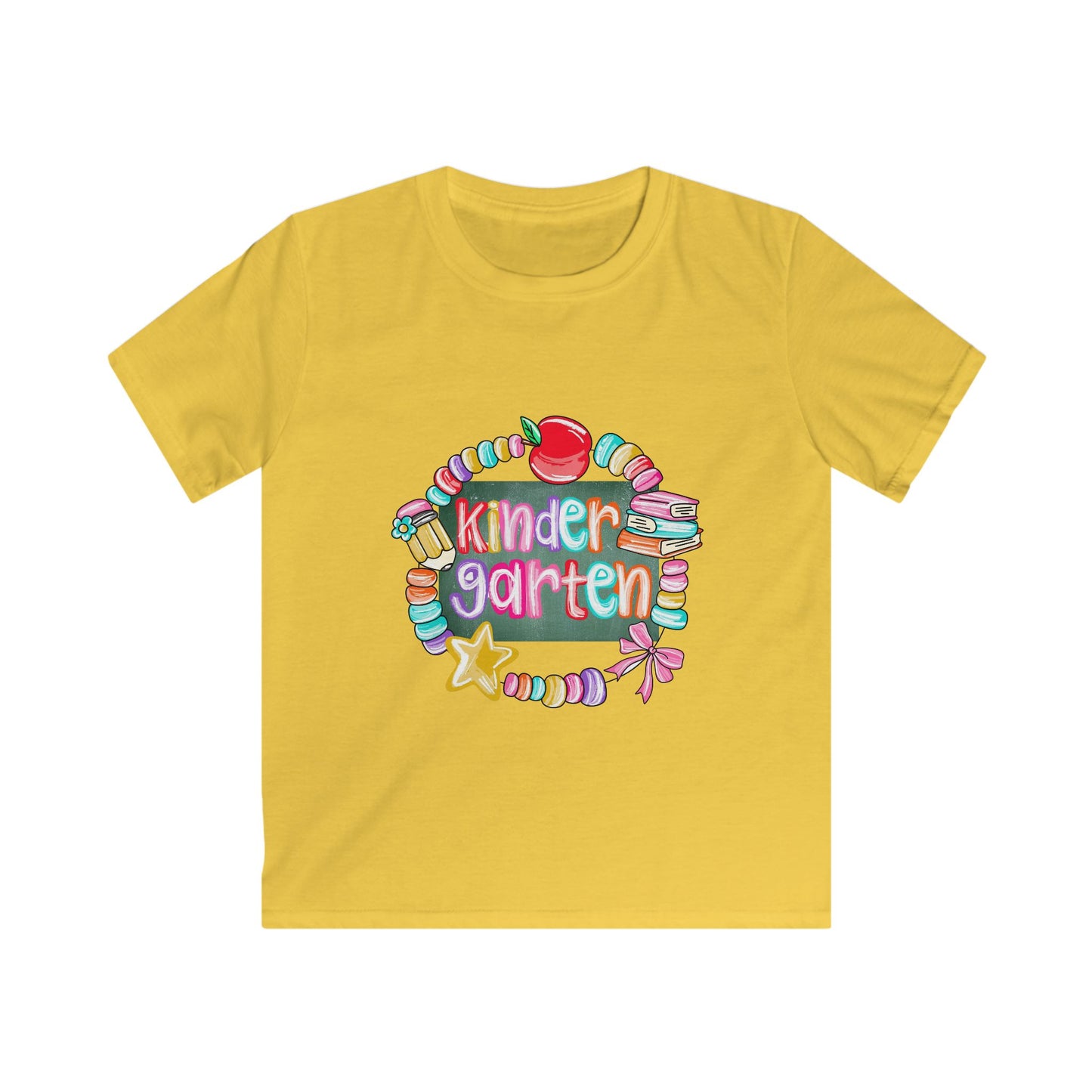 Kindergarten Kids Tee, Back to School Shirt, Cute Classroom Top