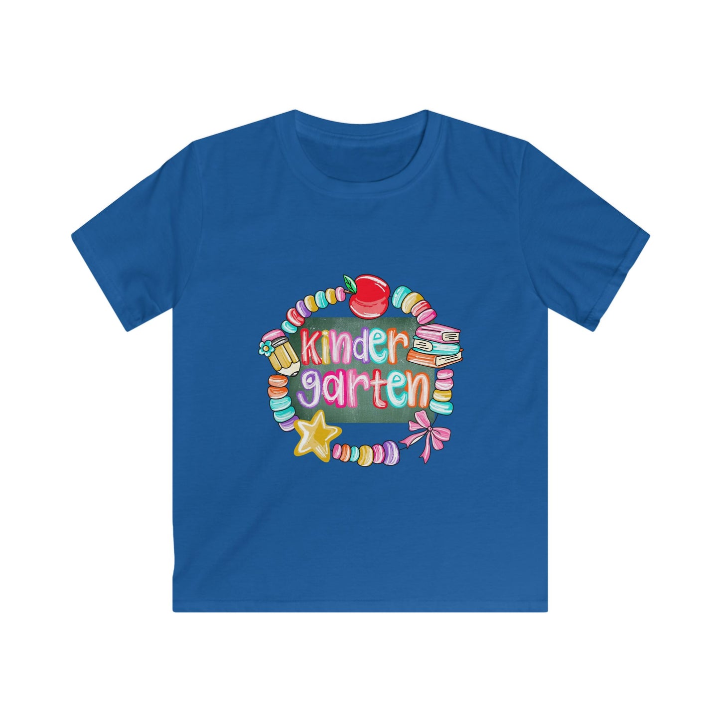 Kindergarten Kids Tee, Back to School Shirt, Cute Classroom Top