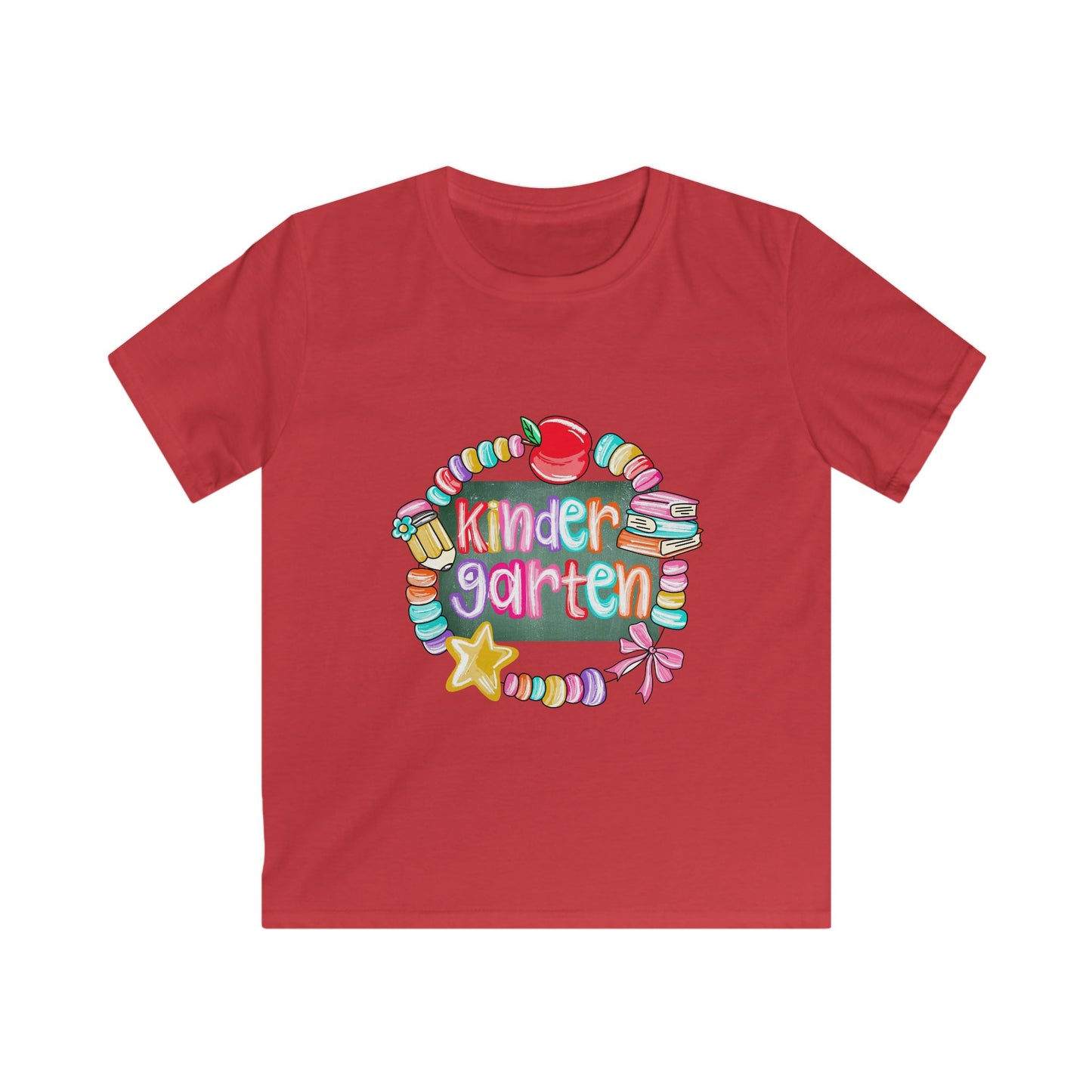 Kindergarten Kids Tee, Back to School Shirt, Cute Classroom Top