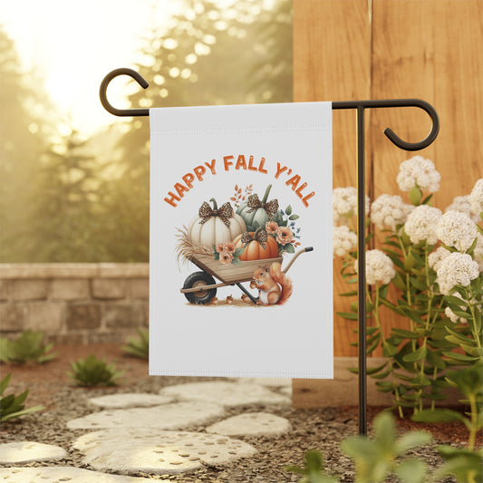 Happy Fall Y'all Yard Flag
