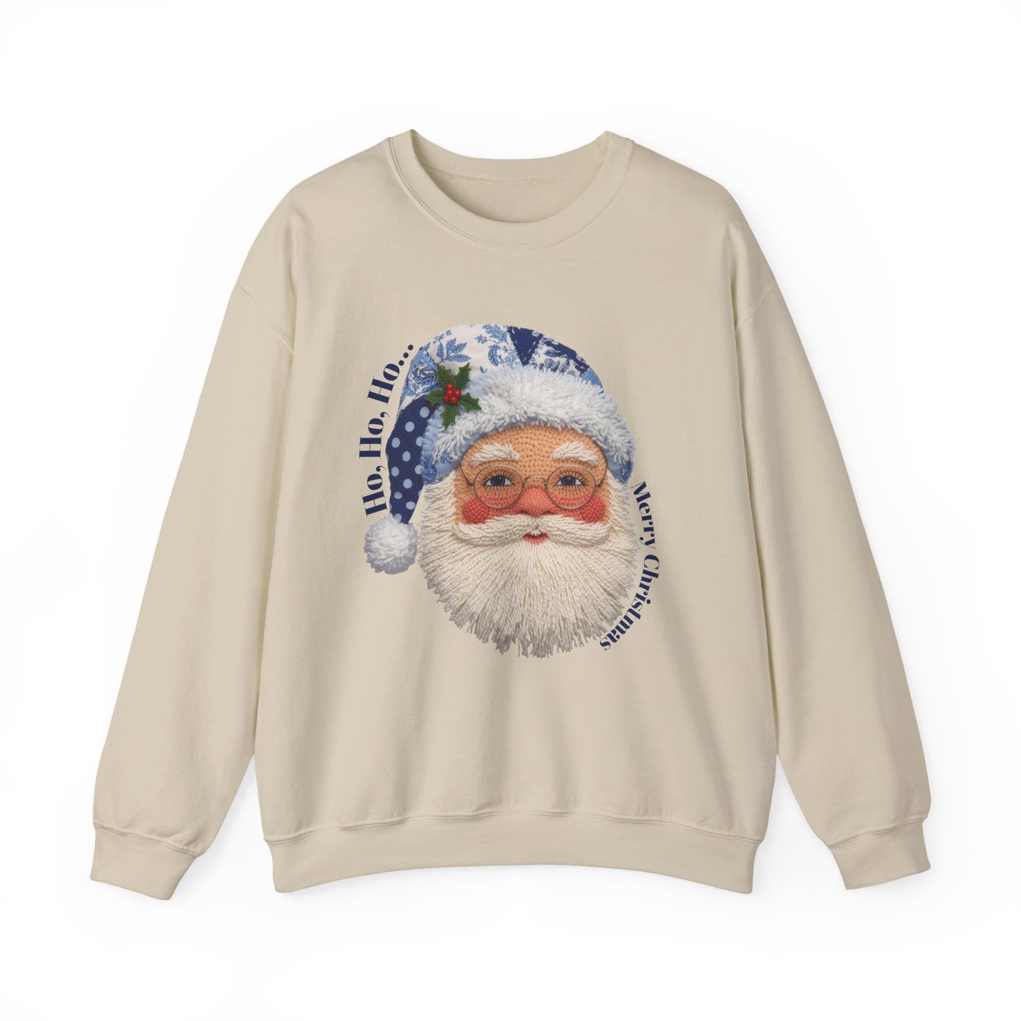 Vintage Santa Face— 'Ho Ho Ho'
