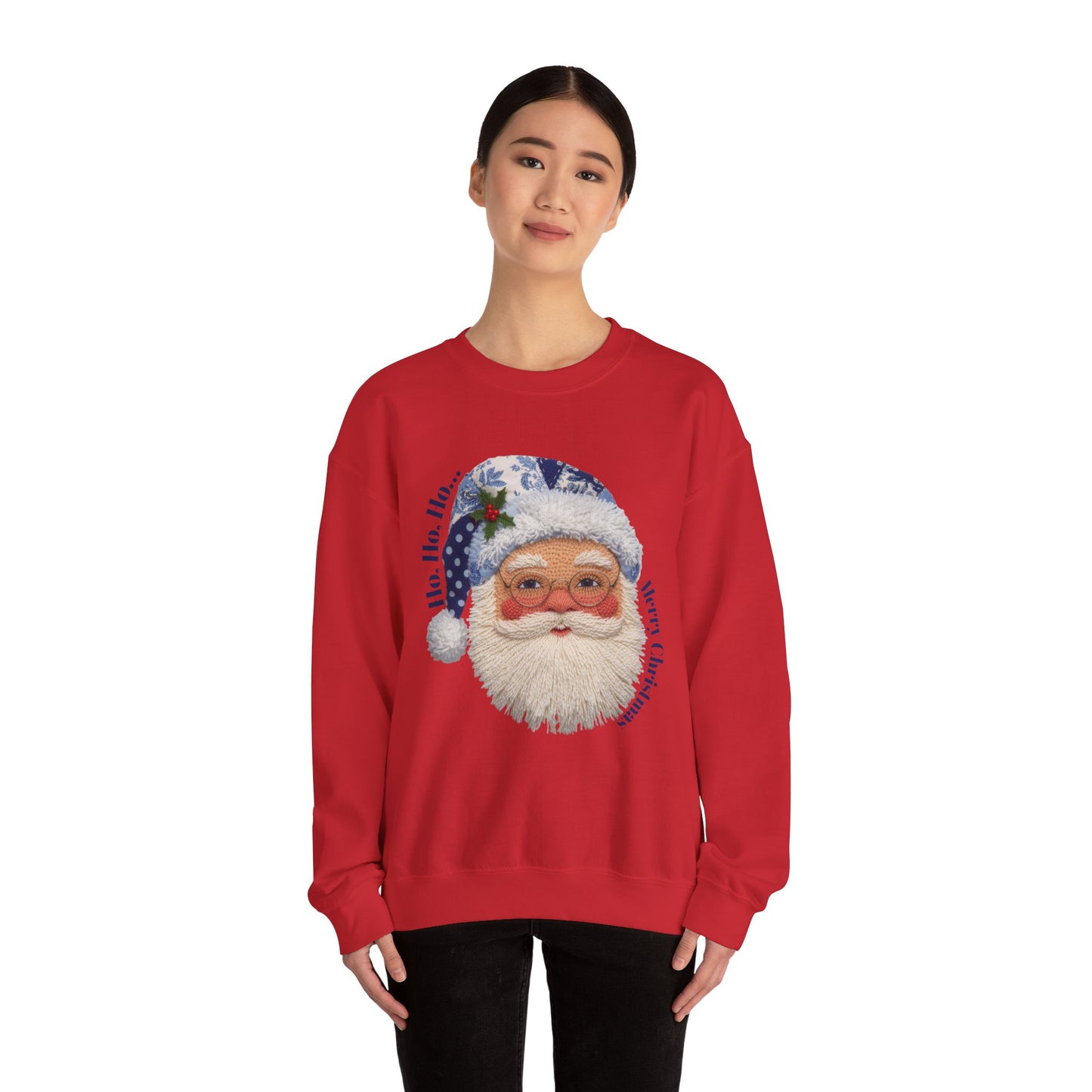 Vintage Santa Face— 'Ho Ho Ho'