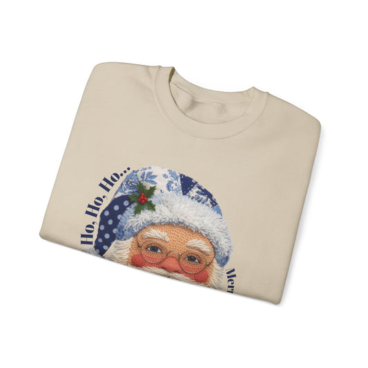 Vintage Santa Face— 'Ho Ho Ho'