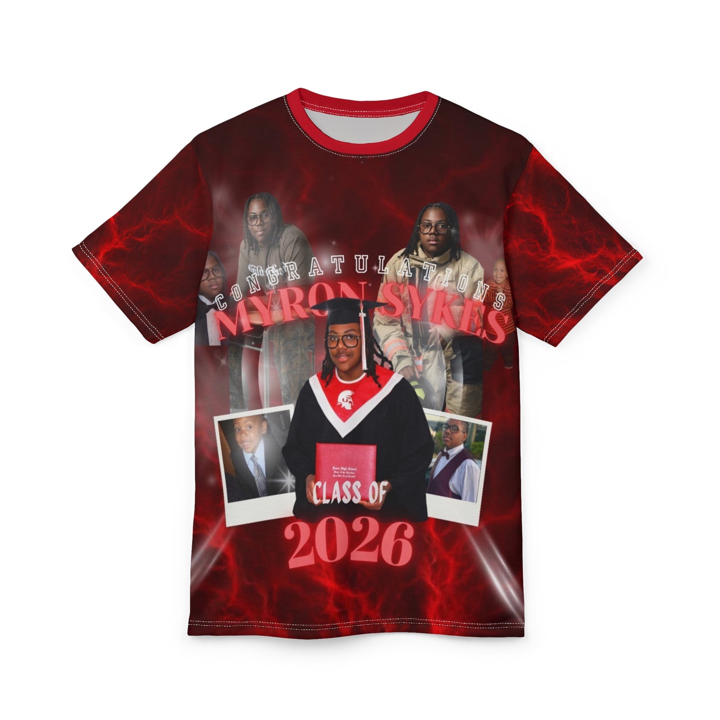 Unisex Cut & Sew Tee (AOP)