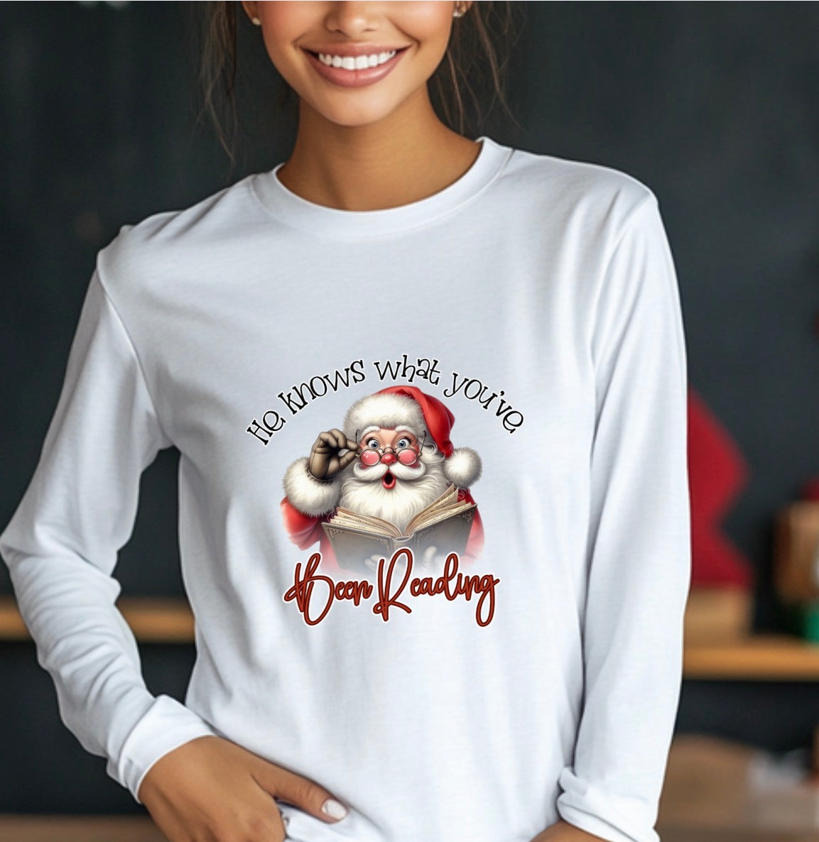 He knows what you been reading long sleeve