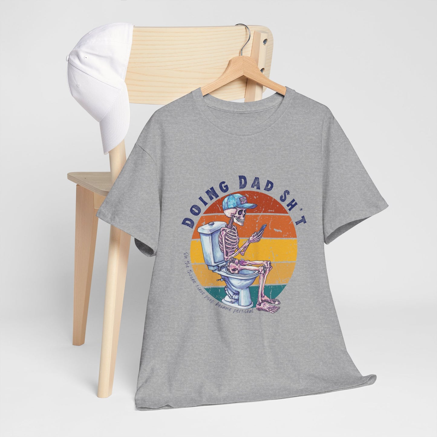 Funny Dad Life Tee - Doing Dad Sh*t Unisex Heavy Cotton T-Shirt