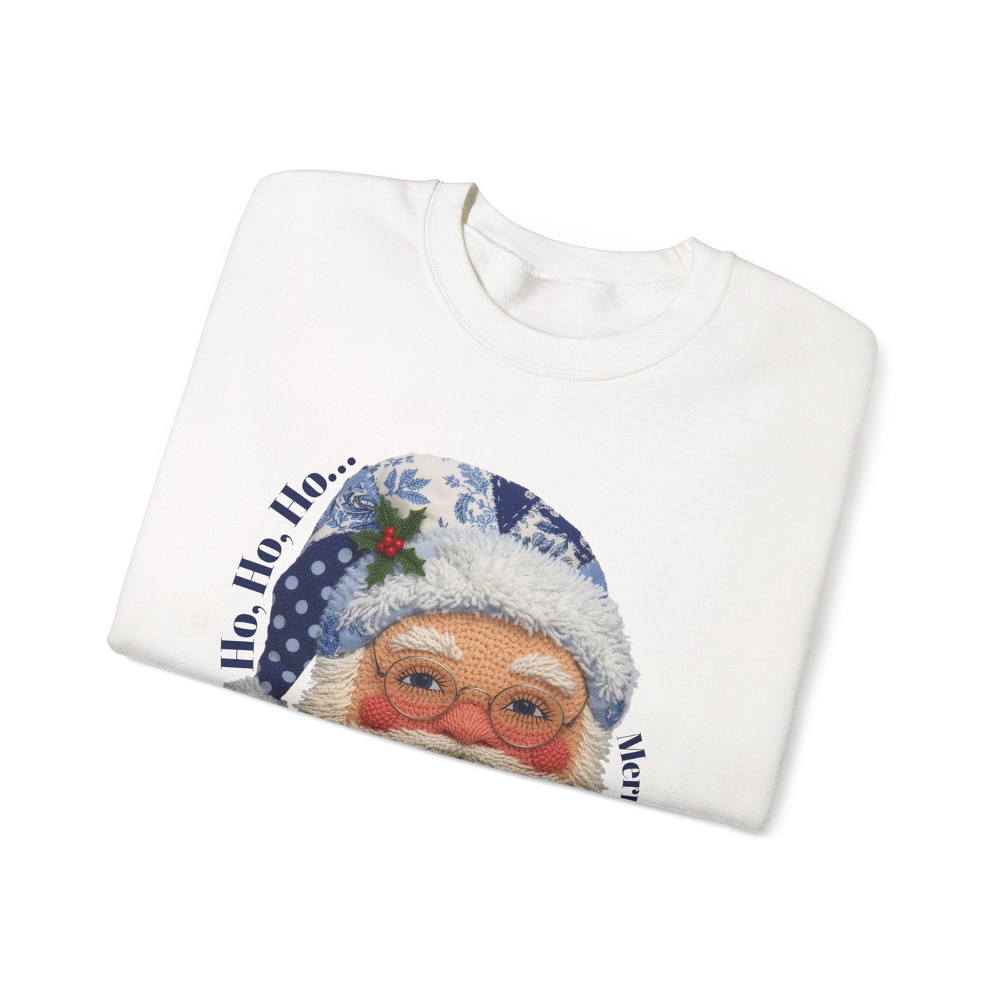 Vintage Santa Face— 'Ho Ho Ho'
