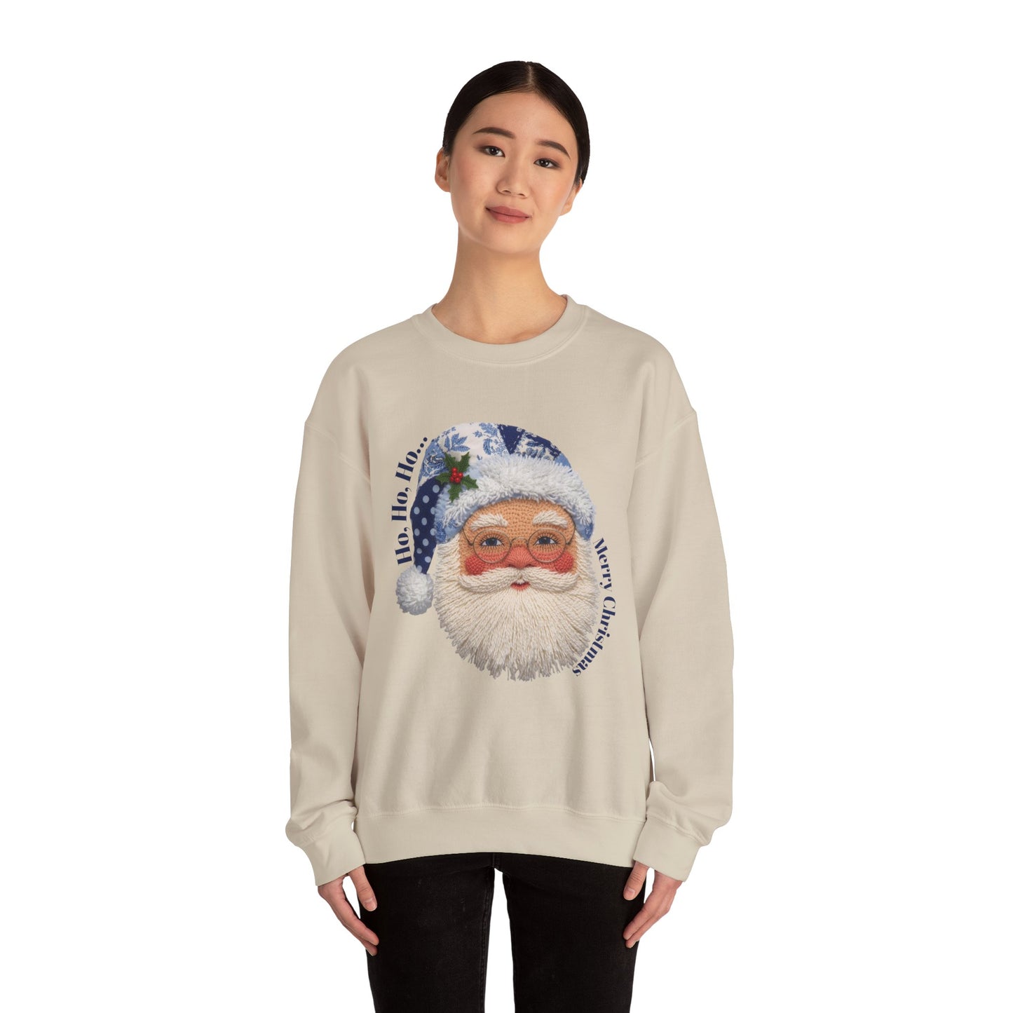 Vintage Santa Face— 'Ho Ho Ho'