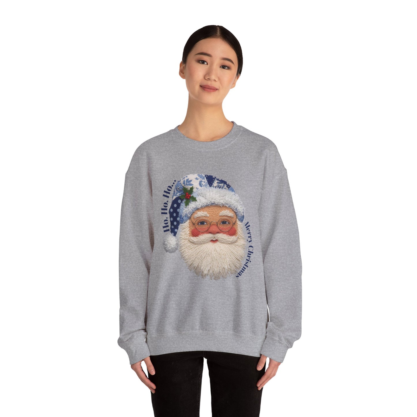 Vintage Santa Face— 'Ho Ho Ho'