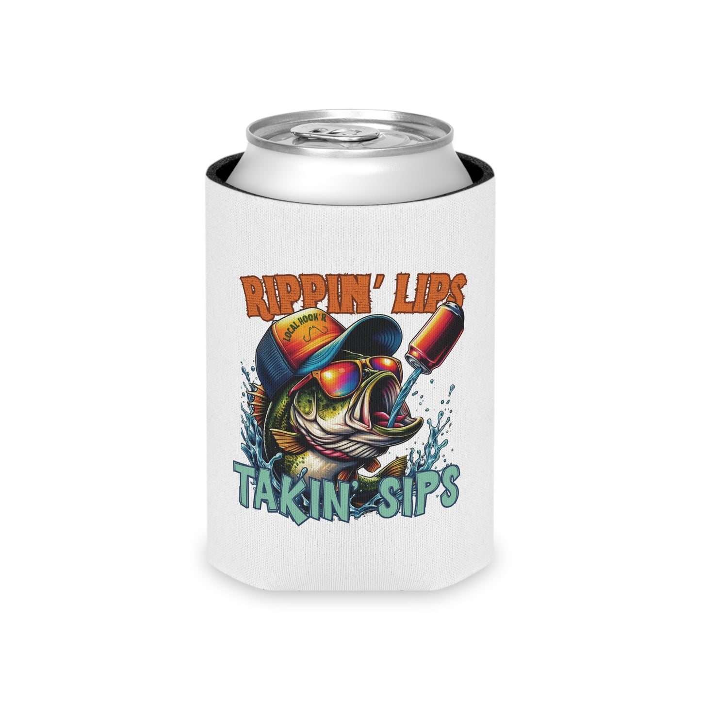 Rippin' Lips Takin' Sips Can Cooler