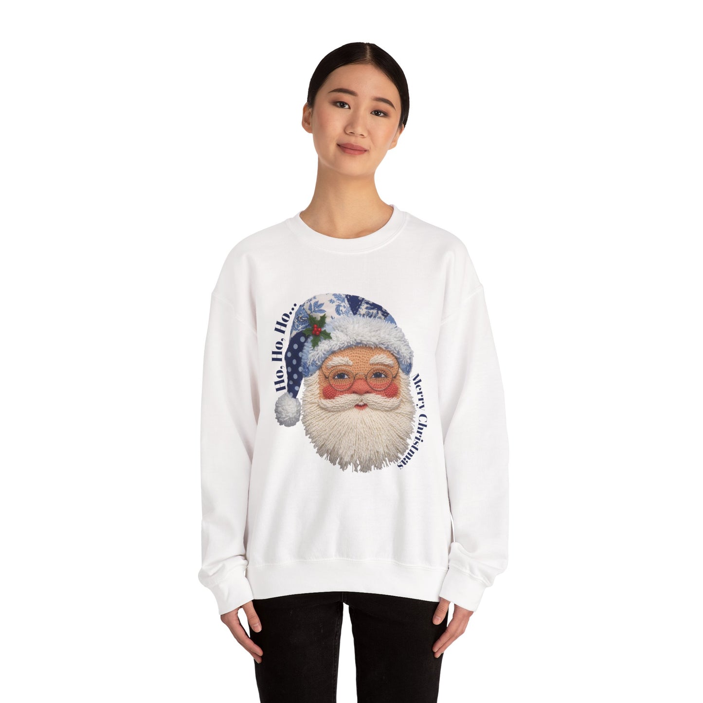 Vintage Santa Face— 'Ho Ho Ho'