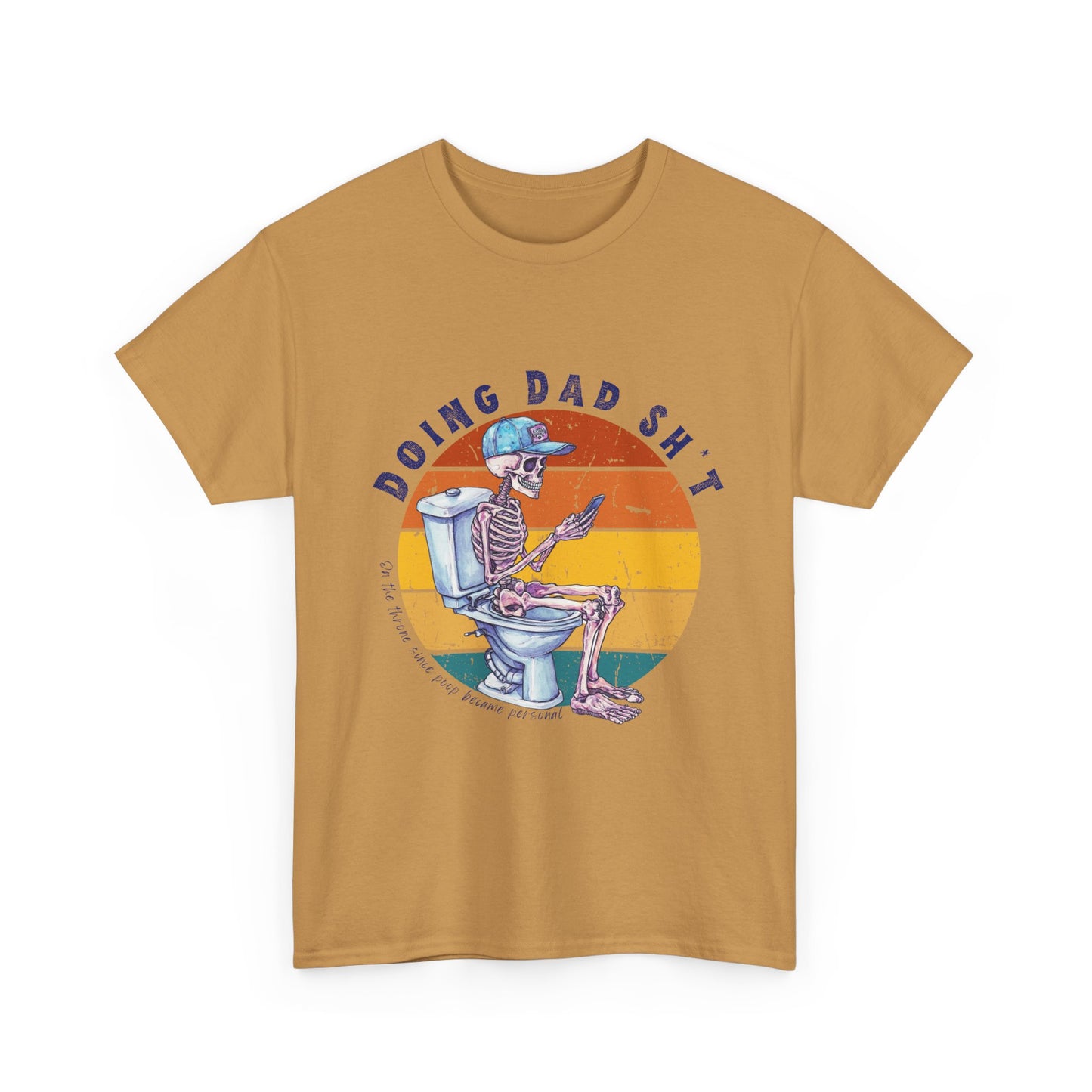 Funny Dad Life Tee - Doing Dad Sh*t Unisex Heavy Cotton T-Shirt
