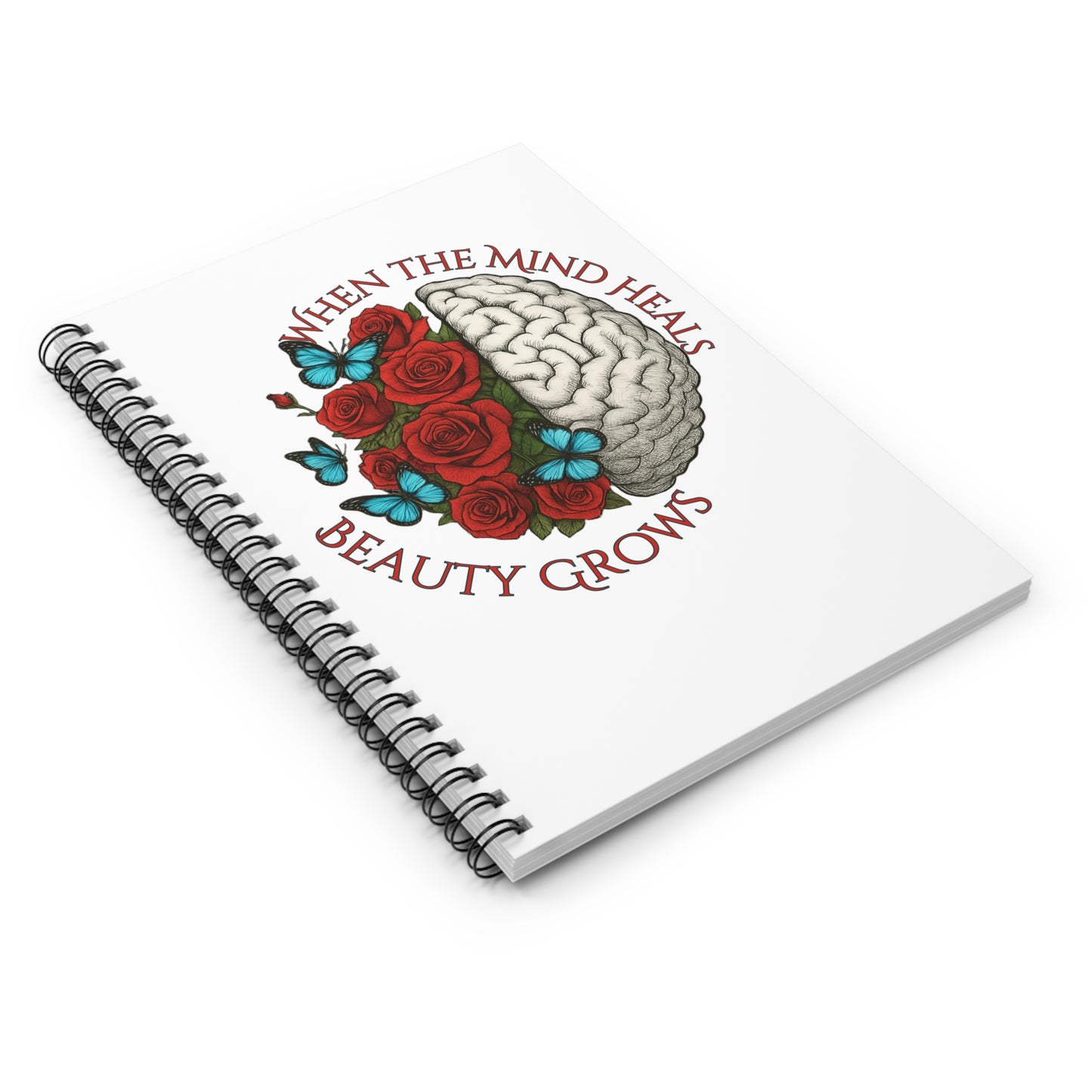 Mind Healing Spiral Notebook